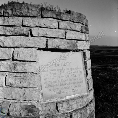 Monument, Dallowgill Moor